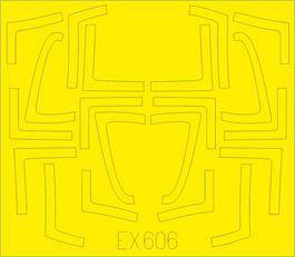 Eduard EX606 F/A-18B/D TFace for Kinetic 1:48
