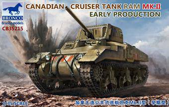 Bronco Models CB35215 Canadian Cruiser Tank Ram MK.II Early Produktion 1:35