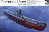 AFV-Club SE73502 German U-Boot Type VII/B 1:350