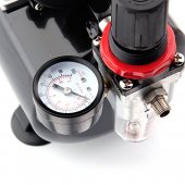 Haosheng Airbrush Compressor Kit AS186K with 3 Litre Air Tank and HS-30 airbrush