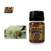 AK Interactive AK046 LIGHT RUST WASH  - Weathering Products (35 ml)