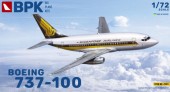 Big Planes Kits BPK7201 Boeing 737-100 Singapore Airlines 1:72