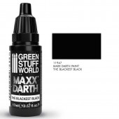 Green Stuff World 8435646514444ES Maxx Darth Black Paint 17 ml