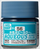 Aqueous  H056 Semi-Gloss Intermediate Blue 