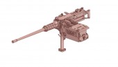 Plus model DP3045 Machine gun Browning tank version 1:35