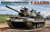 Rye Field Model RM-5091 1:35 T-55AMD Drozd Active Protection System with workable track links