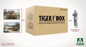 Takom TAK2201W DOUBLE TIGER BOX (EARLY + LATE/LATE COMMAND/Michael Wittmann+1/16 Michael Wittmann) 1:35