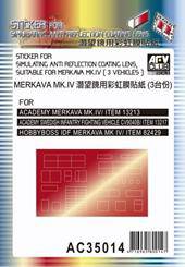 AFV-Club AC35014 Sticker anti reflection for Merkava MkIV 1:35
