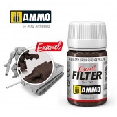 AMMO by MIG Jimenez A.MIG-1511 FILTER Brown for Dark Yellow 