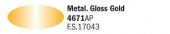 ITALERI 4671AP Metal Gloss Gold - Acrylic Paint (20 ml)