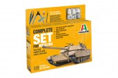 ITALERI 72004 1:72 M1 Abrams - Complete Set For Modeling - Starter kit